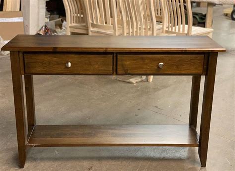 Thornbury Solid Wood Console Table Handcrafted Sofa Table Starts At