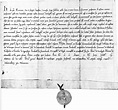 Carta de Enrique Raspe, landgrave de Turingia y antirey alemán, para el ...