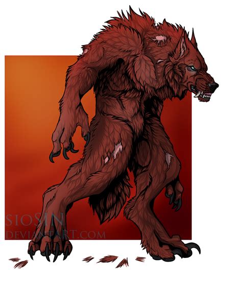 Form Follows Function By Siosin On Deviantart Werewolf Werewolf Art