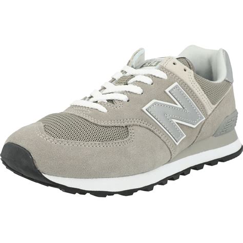 New Balance 574 Grey Suede Trainers Shoes Awesome Shoes