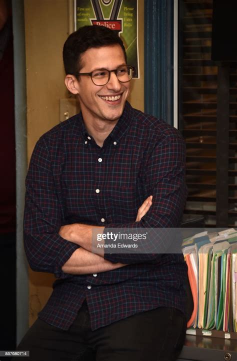 actor andy samberg attends fox s brooklyn nine nine 99th episode news photo getty images