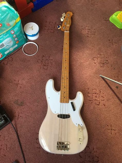 Fender Squier Classic Vibe S Precision P Bass Maple White Blonde