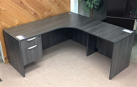 Shop 66 Inch Wide By 66 Inch Long L Shaped Corner Desk With Box File