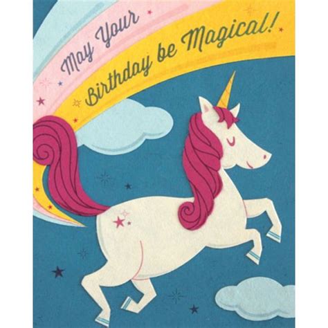 Unicorn Birthday Card Unicorn Birthday Cards Happy Birthday Cards