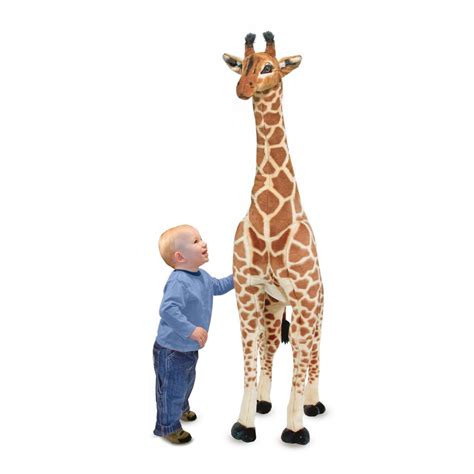 Melissa And Doug Giraffe Giant Stuffed Animal Melissa And Doug Toys