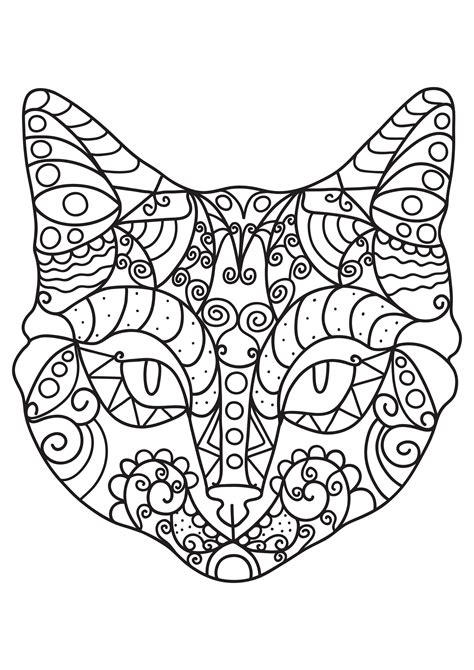 Coloriage Chat Coloriages Gratuits à Imprimer Dessin 31394