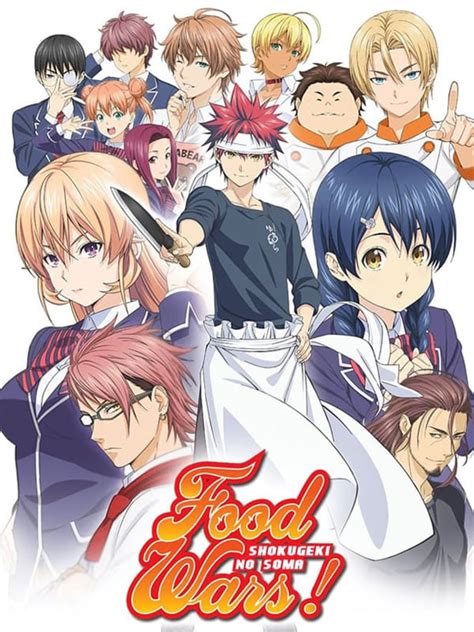 Food Wars Anime Season 3 Netflix Food Wars Season 3 English Dub