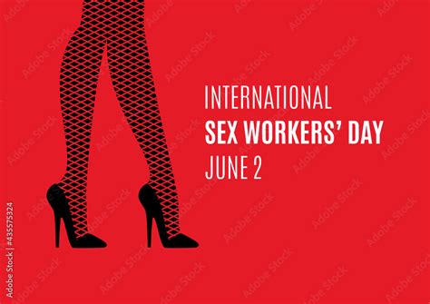 international sex workers day vector female legs in high heels vector black high heels and