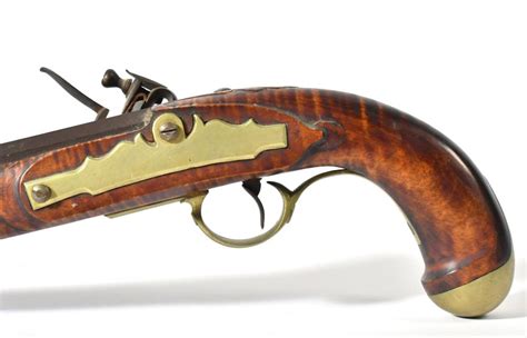 Sold Price Pair Of Custom Modern Flintlock Dueling Pistols February