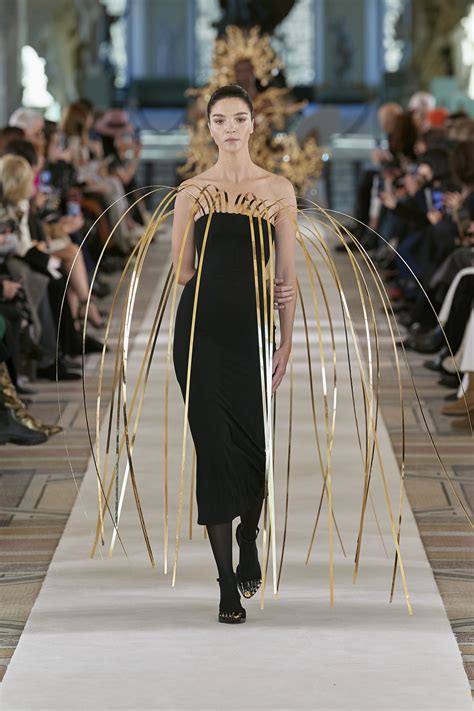Schiaparelli Spring 2022 Couture Collection A Golden Sci Fi Adventure