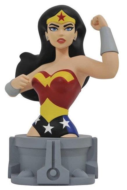 Justice League Animated Wonder Woman Bust By Diamond Select Toys Lynda Carter Theme