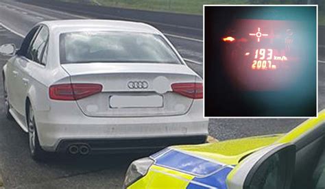 driver caught speeding at 193km h with bald tyre and three passengers extra ie