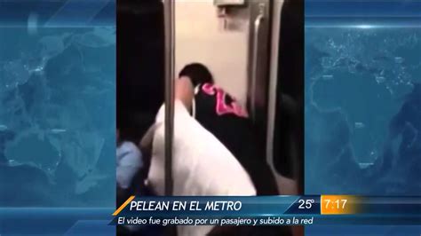 Las Noticias Pelea En El Metro De Monterrey Youtube