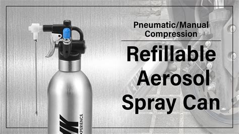 Unboxing Ewk Patented Aluminum Refillable Aerosol Spray Can Youtube