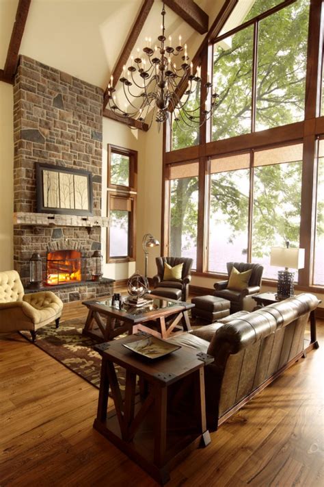 cozy rustic living room designs  ensure  comfort