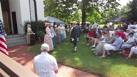 Rappahannock Colonial Heritage Society Colonial Dance Youtube