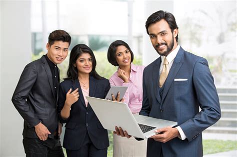 Group Of Indian Business People Stock Photo Download Image Now Istock