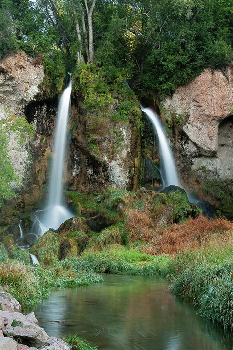 Rifle falls state park is accessible off of major interstates and colorado state highways. Rifle Falls State Park - Colorado Photograph by Gary McJimsey