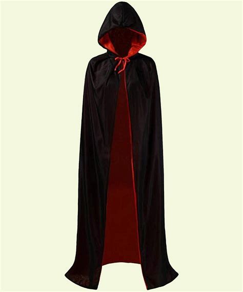 Halloween Dracula Cloak Halloween Black Red Vampire Cloak Cape