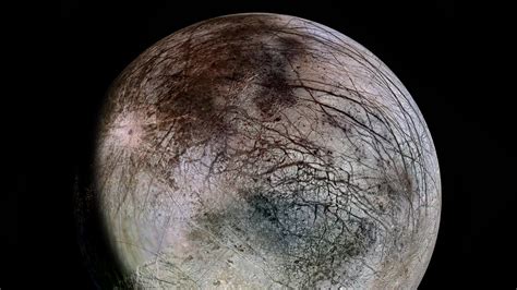 On Jupiters Icy Moon Europa Shallow Pools Of Underground Salt Water