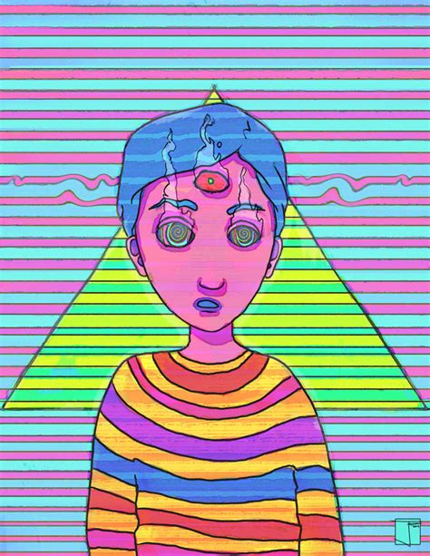 Psychedelic Boy By Superphazed On Deviantart