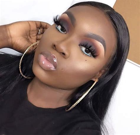 Follow Amalmiller For More 💞 Makeup For Black Women Dark Skin