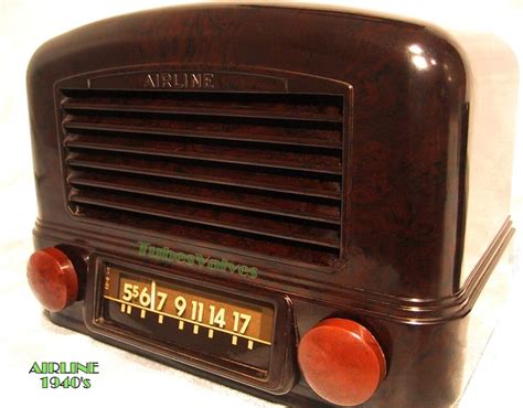 Airline 14br 521 Circa 1941 Vintage Radio Antique Radio Old Radios