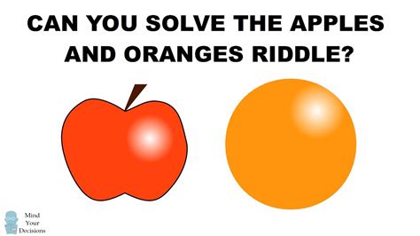 How To Solve The Mislabeled Appleoranges Interview Question Youtube