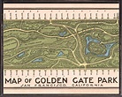 1947 Golden Gate Park Map Reprint Mid-century San Francisco - Etsy