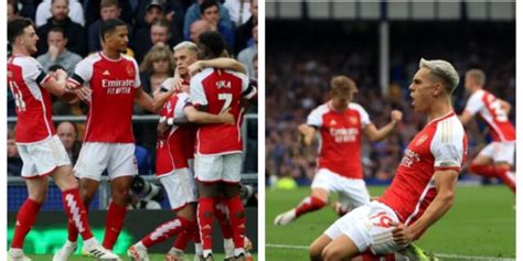 epl trossard saves arsenal day with lone goal against everton