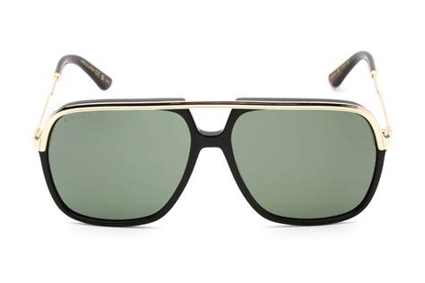 gucci gg0200s sunglasses black gold green unisex beverly hills eyewear