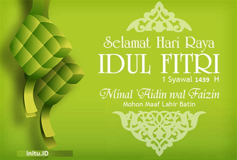 Gambar Ketupat Kartu Ucapan Lebaran Idul Fitri 2018 Official Website