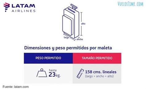 Equipaje En Latam Airlines Tamaño Peso Máximo Cantidad Y Mas