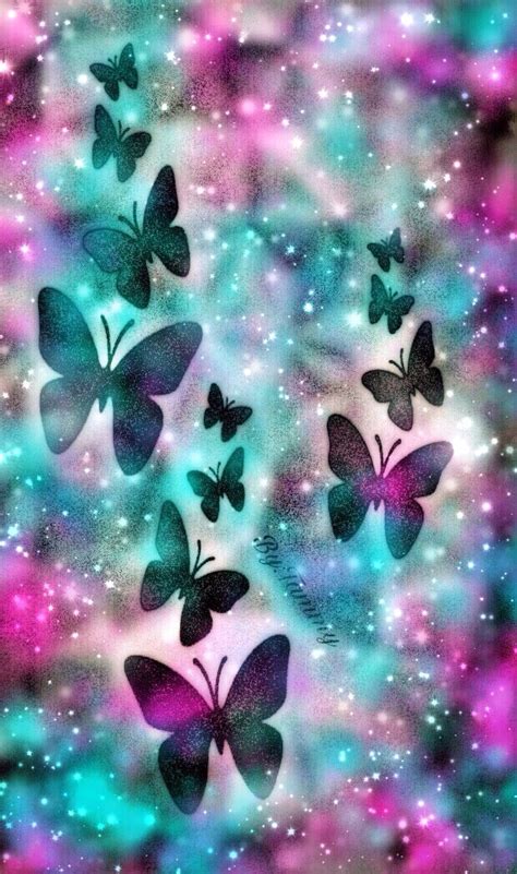 Mariposas Brillantes Sparkly Butterflies Fondos Backgrounds