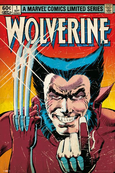 Marvel Wolverine Poster Sold At Europosters