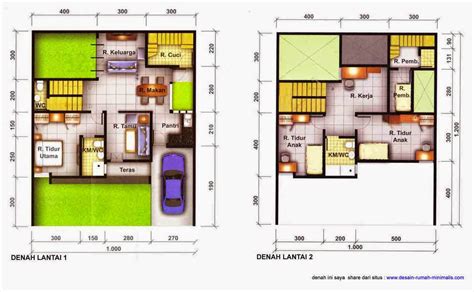 Desain Rumah Minimalis 2 Lantai Luas Tanah 120M2 - Gambar Foto Desain Rumah