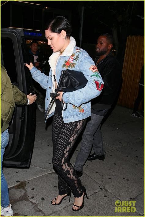 Jessie J Makes A Bold Fashion Statement While Grabbing Dinner Photo