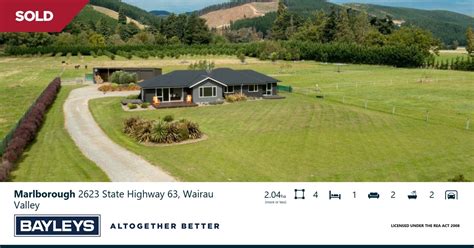Lifestyle For Sale By Negotiation 2623 State Highway 63 Wairau Valley