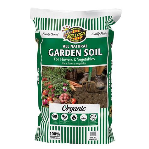 At the home depot, we have everything you need to grow your own fresh veggies and herbs. Kellogg Garden Organics 2 cu. ft. All Natural Garden Soil ...
