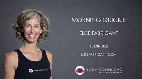 Morning Quickie FREE MORNING MINUTE YOGA CLASS YouTube
