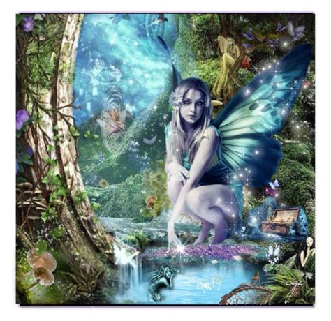 The Faery Portal By Craftygeminicreation Liked On Polyvore