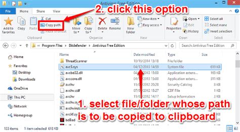 How To Copy File Or Folder Path To Windows 10 Clipboard