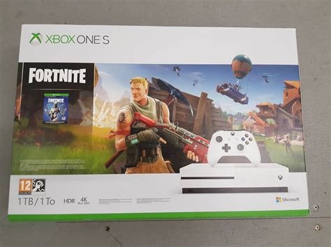 Xbox One S 1tb Fortnite Console With Eon Cosmetic Set And 2000 V Bucks