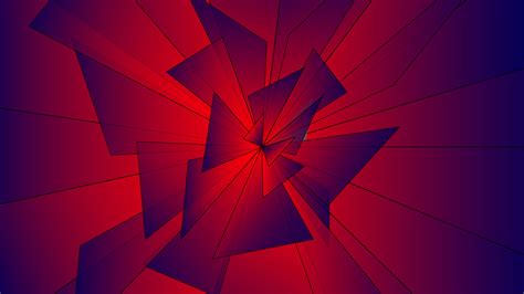 2560x1440 Digital Cool Geometry Shapes Art 1440p Resolution Wallpaper