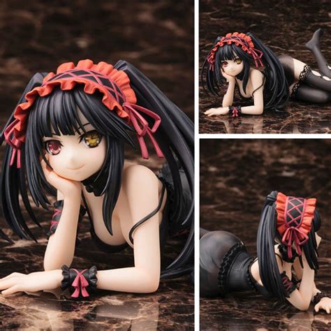 Date A Live Figure Anime Tokisaki Kurumi Action Figura Pvc Doll Model