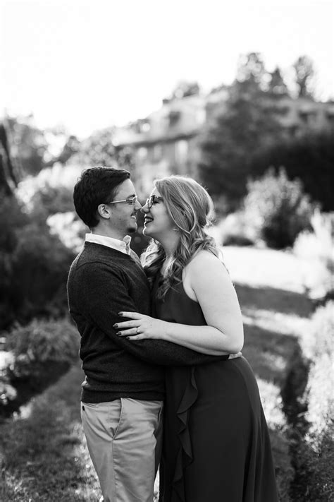 Elm Bank And Wellesley College Engagement Session Lovely Valentine