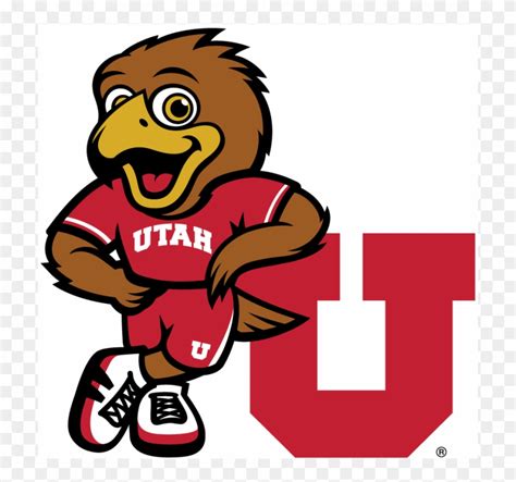 Utah Utes Iron Ons University Of Utah School Mascot Clipart 1546235