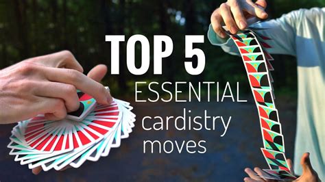 Top 5 Essential Cardistry Moves You Need To Know Youtube