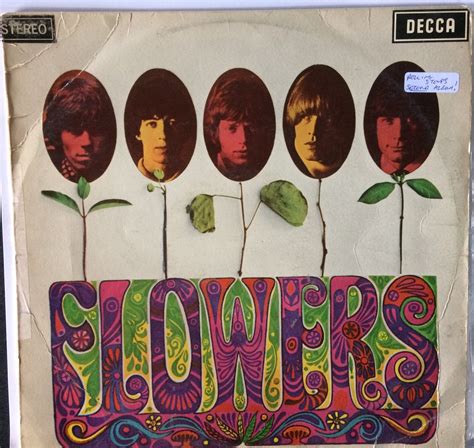 The Rolling Stones Second Album Flowers Decca 1967 Vinyl Lp Etsy Israel