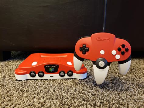 I Finished The Matching Controller To My Custom N64 That I Posted A Few